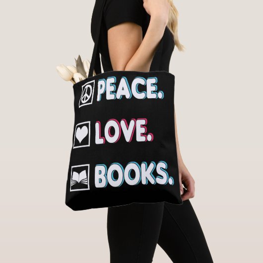 Liebe für den Frieden Tasche (Von Nahem)