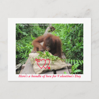 Liebe für den Valentinstag Feiertagspostkarte