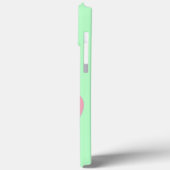 Liebe für den Valentinstag - Pastel iPhone Case (Rückseite / Links)