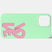 Liebe für den Valentinstag - Pastel iPhone Case (Rückseite (Horizontal))