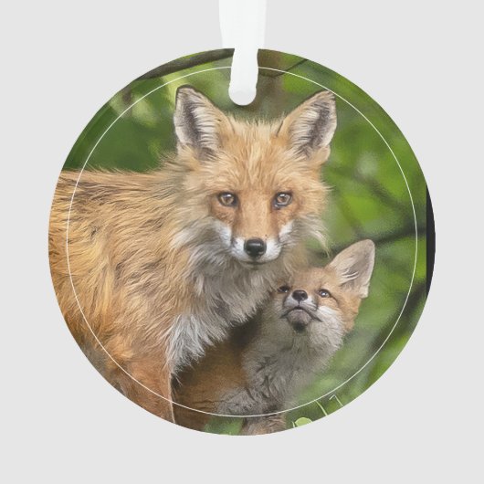 Liebe für den Vater Ornament (Rückseite)