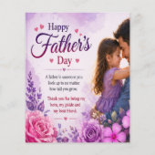 LIEBE FÜR DEN VATER VON DEN TÖCHTERN FLYER (Hinten)