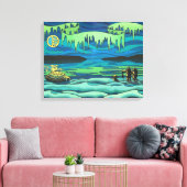 Liebe für die Malerei mit einheimischer Kunst, Can Leinwanddruck (Insitu (Wohnzimmer))