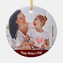Liebe für die Mama Keramik Ornament
