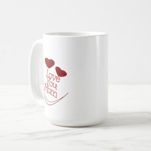 Liebe für die Tasse der Mama (Vorderseite Links)