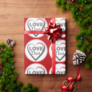 Liebe für dieses Geschenkpapier