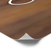 Liebe für Ehefrau | Trendy Present for Ehefrau Poster (Ecke)