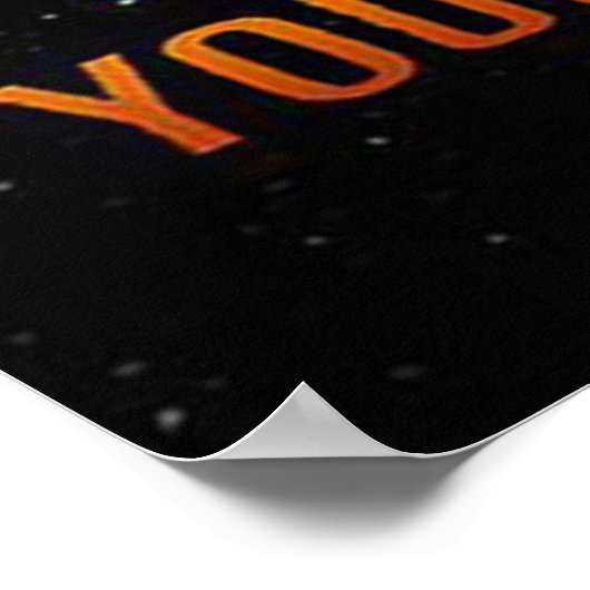 Liebe für Ehefrau | Trendy Present for Ehefrau Poster (Ecke)