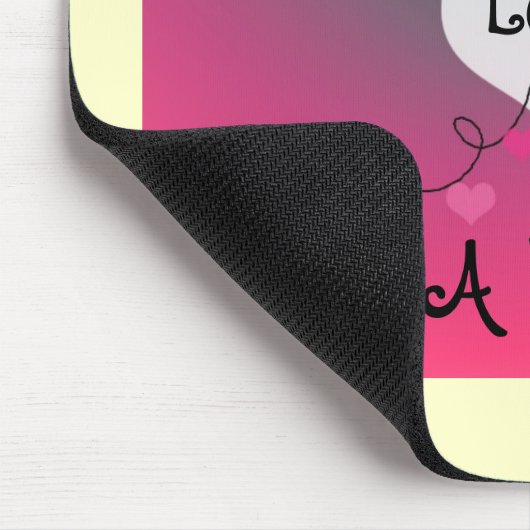 Liebe für eine lebenslange Zeit Mousepad (Ecke)