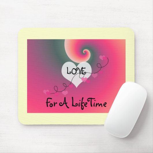 Liebe für eine lebenslange Zeit Mousepad (Mit Mouse)