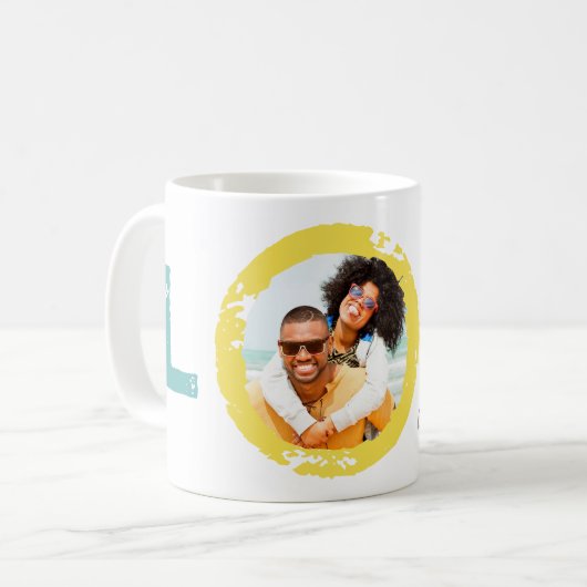 Liebe für einzigartige Fotovorlagen Kaffeetasse (Vorderseite Links)