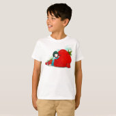 Liebe für Erdbeeren-Shirt T-Shirt (Vorne ganz)