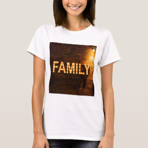 Liebe für Familienschaum T-Shirt