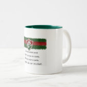 Liebe für Fluminense Zweifarbige Tasse (VorderseiteRechts)