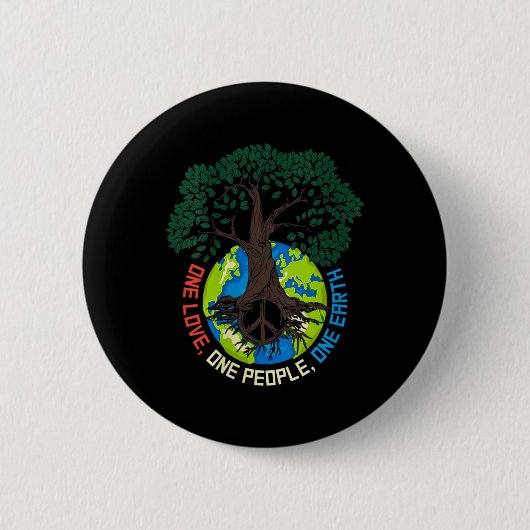 Liebe für Frauenfriedbaum - Umweltschutz Button (Vorderseite)
