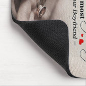 Liebe für Freundin | Bestes Geschenk für die Ehefr Mousepad (Ecke)