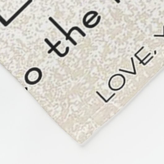 Liebe für Freundin | Love Couple Gift Fleecedecke (Ecke)