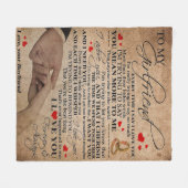 Liebe für Freundin | Niedliches Dekorgeschenk Fleecedecke (Vorderseite (Horizontal))