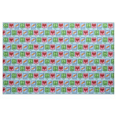 Liebe für Frieden Harmonie Stoff (Fat Quarter (45,7 x 55,9 cm))
