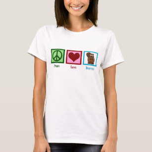 Liebe für Frieden T-Shirt