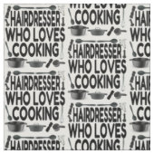 Liebe für Friseure Kochen Stoff (Muster)