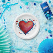 Liebe für Herzkunst - Teller 7" (Party)