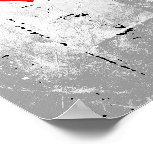 Liebe für Hillary Poster (Ecke)