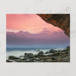 Liebe für Hochzeit, tropischer Küstenstrand Postkarte