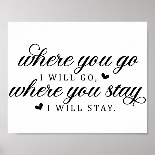 Liebe für Hochzeiten Poster (Vorne)