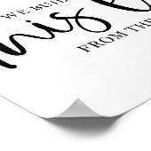 Liebe für Hochzeiten Poster (Ecke)