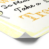 Liebe für Hochzeitssyndrom ist süß Poster (Ecke)