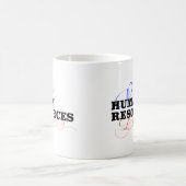 Liebe für Humanressourcen Kaffeetasse (Mittel)