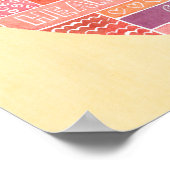 Liebe für Ihr Herzplakat Poster (Ecke)