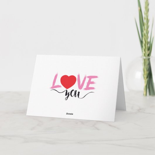 Liebe für immer einladung (Rückseite)