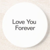 Liebe für immer getränkeuntersetzer (Vorne)