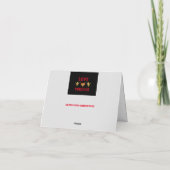 Liebe für immer Grußkarte Karte (Rückseite)