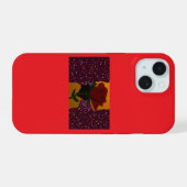 Liebe für immer im Garten iPhone 15 Hülle (Rückseite (Horizontal))