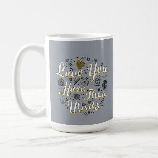 liebe für immer, kaffeetasse (Links)