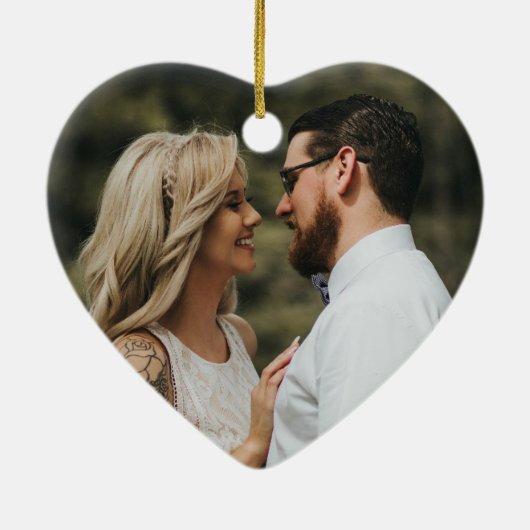 Liebe für immer keramik ornament (Hinten)