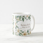 Liebe für immer, Plumeria Kaffeetasse (VorderseiteRechts)