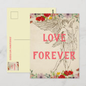 Liebe für immer Postkarte (Vorne/Hinten)