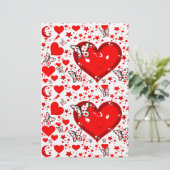 Liebe, für immer und immer_ briefpapier (Stehend Vorderseite)