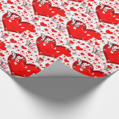 Liebe, für immer und immer_ geschenkpapier (Ecke)