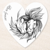 Liebe für immer untersetzer (Vorderseite)