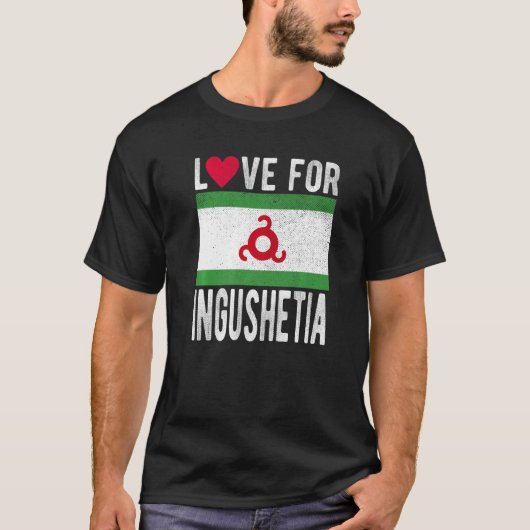 Liebe für Ingushetia Premium T-Shirt (Vorderseite)
