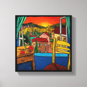 Liebe für Jerusalem, Jonathan Kis-Lev Canvas Print Leinwanddruck