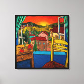 Liebe für Jerusalem von Jonathan Kis-Lev Leinwanddruck (Vorderseite)