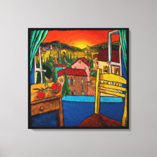 Liebe für Jerusalem von Jonathan Kis-Lev Leinwanddruck