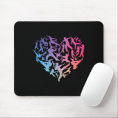 Liebe für Kampfkunst Mousepad (Mit Mouse)