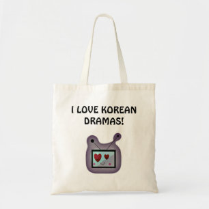 Liebe für koreanische Dramen Tragetasche